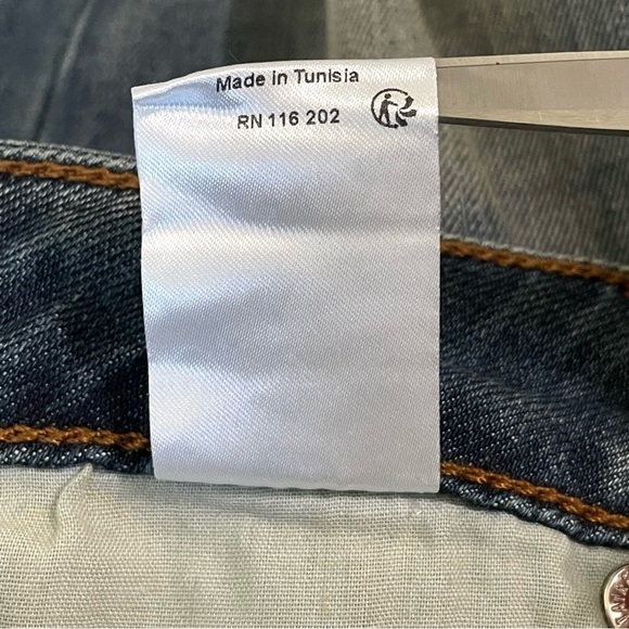 Zadig & Voltaire Eva Use Studded Pocket Distressed Slim Fit Jeans 28 - Picture 15 of 16